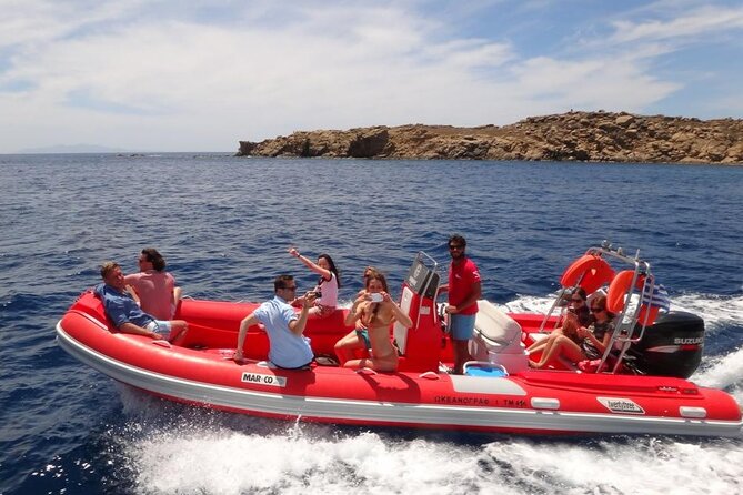 2-Hour Mykonos Private Sea Safari and Snorkeling on a Powerboat - Key points at a glance