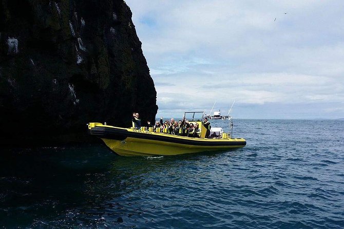 2 hour Round Trip in Vestmannaeyjar on a RIB Boat - Inside the sea caves and along the cliffs