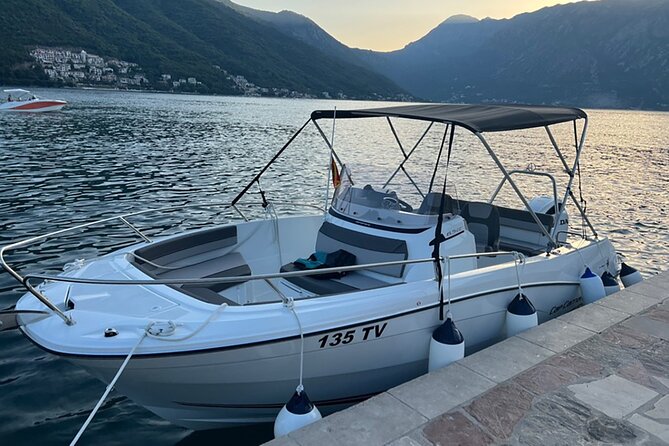 2025 Private Boat To Blue Cave 3 hours ADVENTURE - A fast way to see the outer bay from Kotor