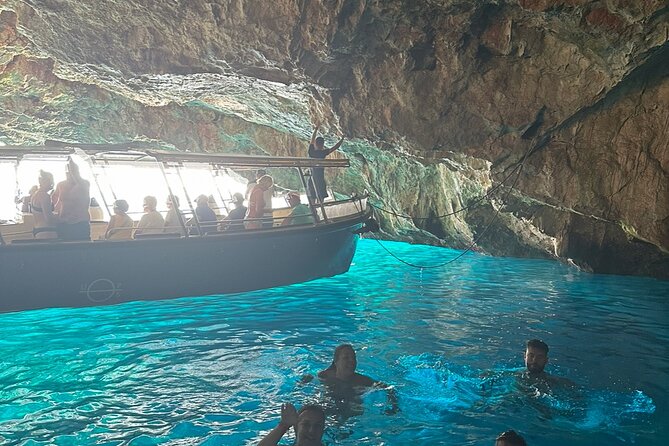 2025 Private Boat To Blue Cave 3 hours ADVENTURE - Mamula Fortress and a darker chapter of the coast