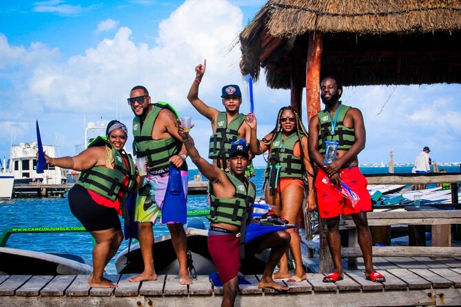 3 in 1 Jungle Speedboat and Snorkeling in Cancun - Guides, safety, and the overall organization