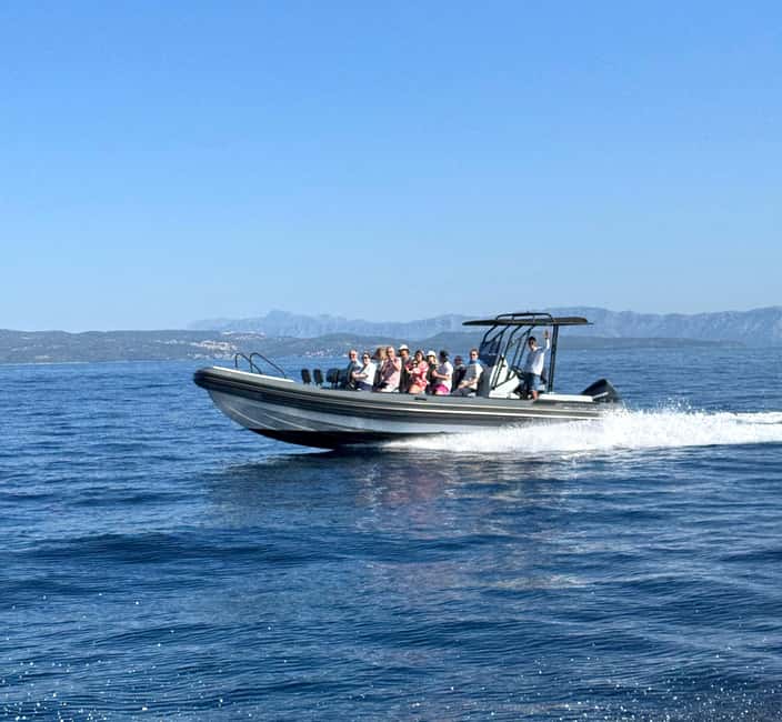 3 Islands Speedboat Tour: Golden Horn, Blue Lagoon & Jelsa - Jelsa adds 45 minutes on Hvar