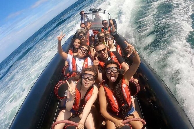 30-Minute Raptor RIB Ride Activity in Torquay - Meadfoot and London Bridge from the water