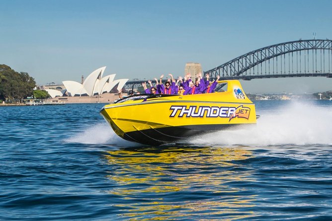 30-Minute Sydney Harbour Jet Boat Ride on Thunder Twist - The Taronga Zoo and Rose Bay from the water