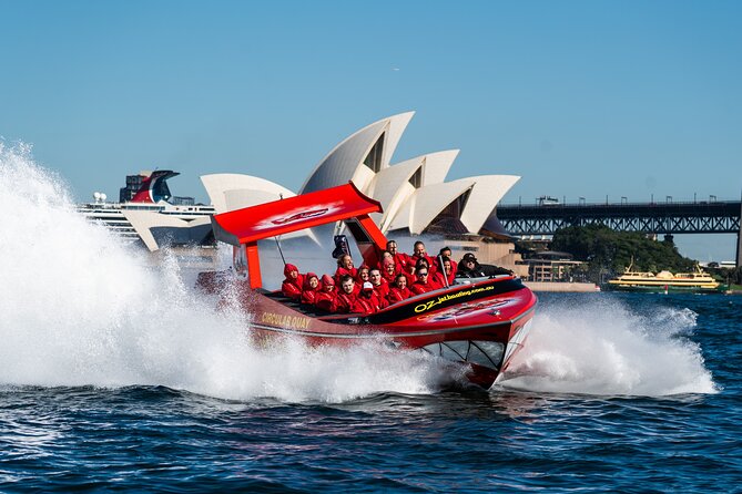 30-Minute Sydney Harbour Jet Boat Thrill Ride - The wet-weather question you should take seriously