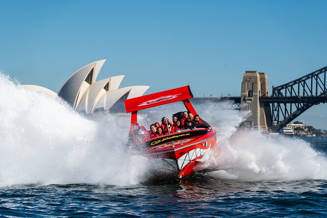 30-Minute Sydney Harbour Jet Boat Thrill Ride - The Opera House and Harbour Bridge from the water
