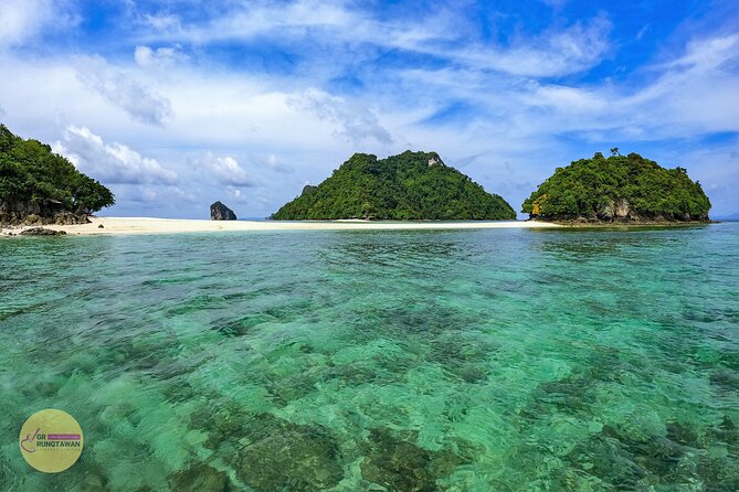 4 Islands Day Tour by Speed Boat from Ao Nang, Krabi - Tup Island and the sandbar at low tide