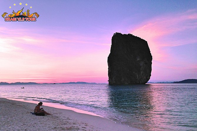 4 Islands Sunset + Plankton, Semi-Private Tour only 12 Guests - Phra Nang Cave Beach is the scenic centerpiece