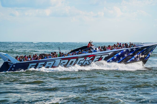 45-Minute Sea Rocket Speed Boat & Dolphin Cruise in Ocean City MD - Timing, parking, and the risk of bad weather