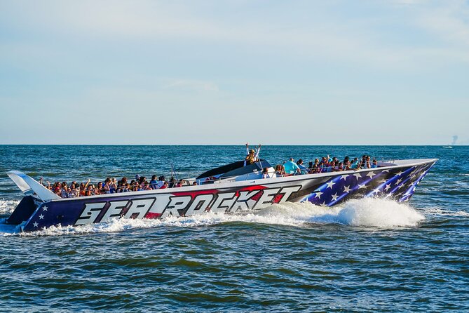 45-Minute Sea Rocket Speed Boat & Dolphin Cruise in Ocean City MD - Searching for dolphins along the Atlantic coast