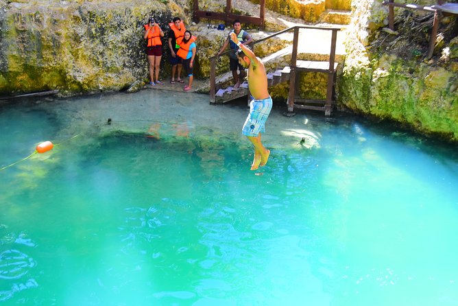 5-in-1 Adventure in Cancun: ATVs, Ziplines, Speed Boat, Snorkel and Cenote Swim - Ziplines and the cenote swim