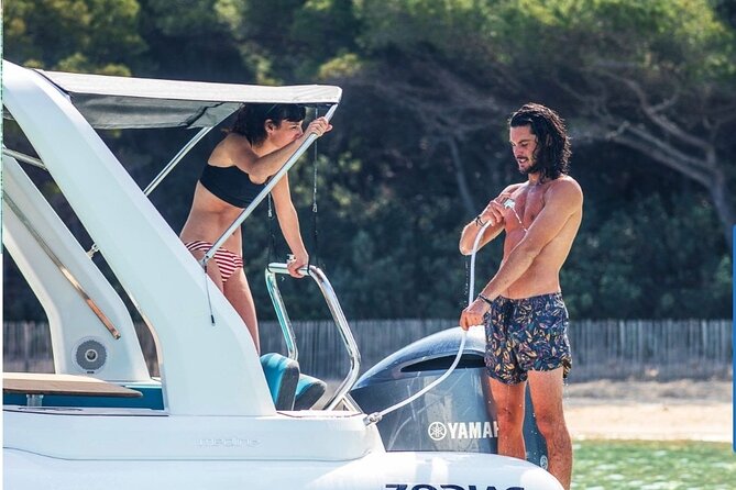 8h rental of Zodiac Medline 7.5 boat in Ibiza - Formentera: A Bigger Day on the Water