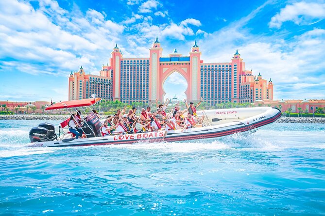 90 Mins Speedboat Tour Dubai Marina JBR Atlantis and Burj Al Arab - Key things to know before booking