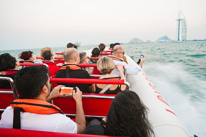 90 Mins Speedboat Tour Dubai Marina JBR Atlantis and Burj Al Arab - How exciting is the speedboat ride?