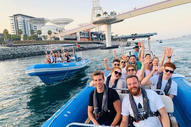 90 Minutes Speedboat Tour Dubai Marina, Burj Al Arab and Atlantis - Starting at Dubai Marina