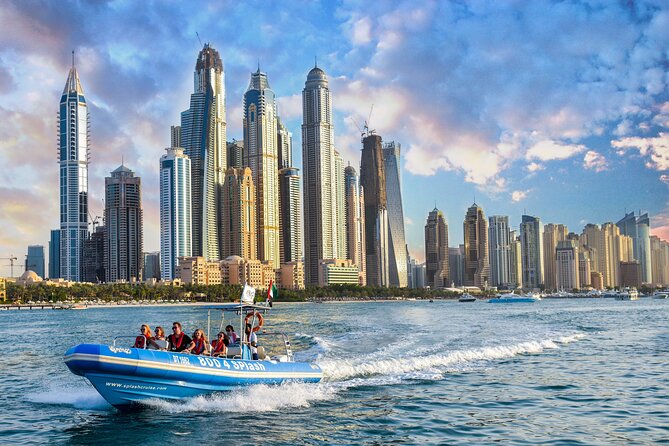 90 Minutes Speedboat Tour Dubai Marina, Burj Al Arab and Atlantis - Atlantis and Atlantis The Royal photo stop