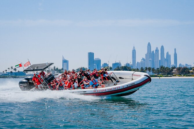 90 Minutes Speedboat Tour: Marina, Atlantis, Palm & Burj Al Arab - Getting to Xclusive Yachts in Dubai Marina