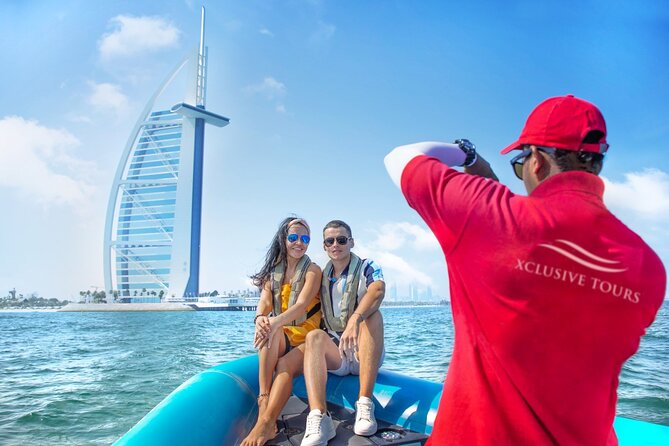 90 Minutes Speedboat Tour: Marina, Atlantis, Palm & Burj Al Arab - Atlantis and the shape of Palm Jumeirah