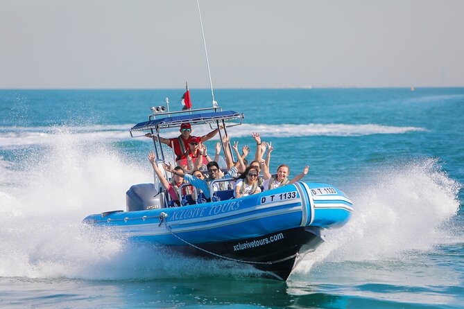 90 Minutes Speedboat Tour: Marina, Atlantis, Palm & Burj Al Arab - Returning through Dubai Marina