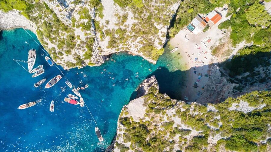 Adriatic Adventure: Blue Cave & 6 Islands Speedboat Escape - The Blue Cave and its glowing water