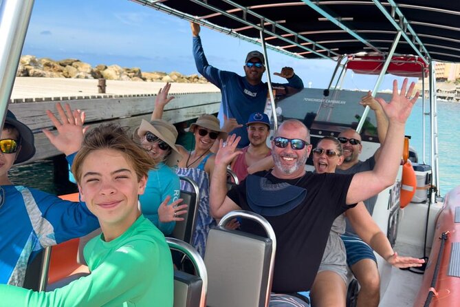 Adventurous Snorkel and Sightseeing tour with RIB boat - Punda from the water, with Curacao’s best-known views