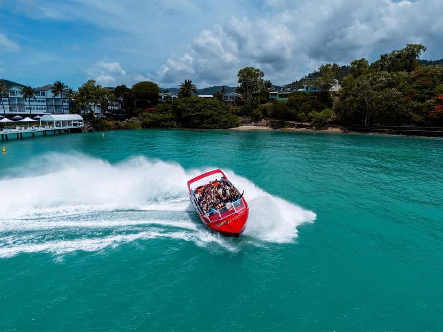 Airlie Beach: 30-Minute Jet Boat Ride - The 30-minute route through Pioneer Bay