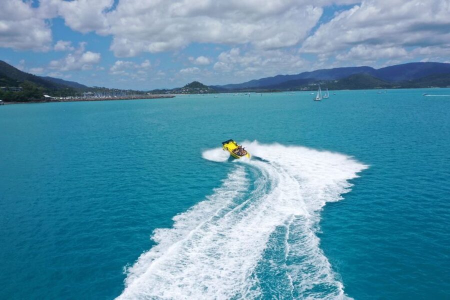 Airlie Beach: 30-Minute Jet Boat Ride - Scenic views between the stunts