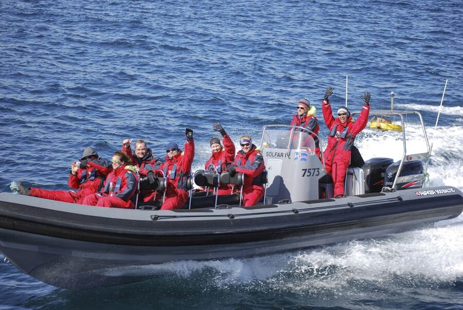 Akureyri: 2-Hour Whale Watching Express by RIB Speedboat - Searching for humpback whales
