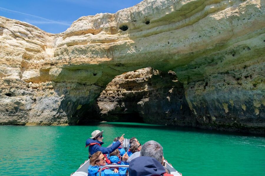 Albufeira: Dolphins & Benagil Caves RIB Tour - The return ride and the real feel of the trip