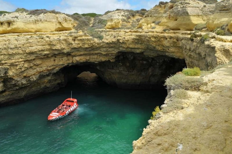 Albufeira: High-Adrenaline Jet Boat Ride - Safety instructions are brief but important