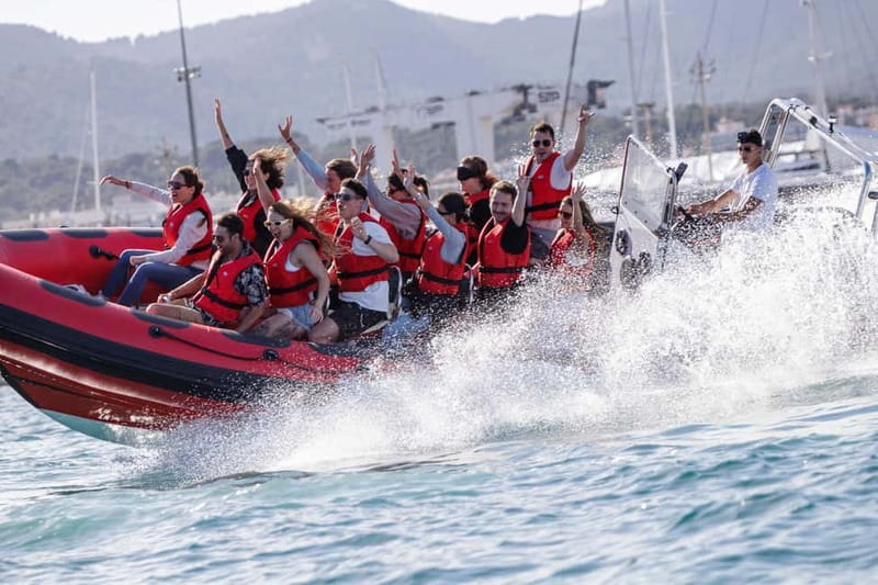 Alcudia: Sightseeing, Sea Caves & Snorkel Speedboat Tour - Key points at a glance