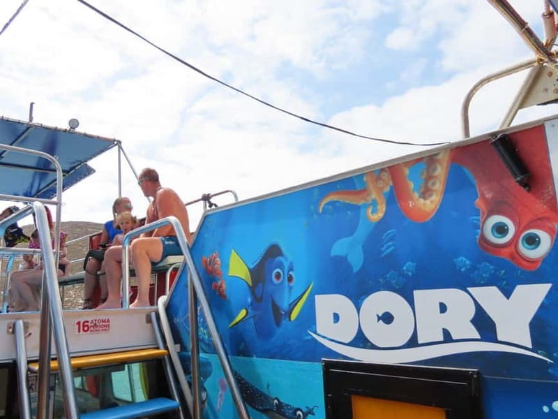 An Aegean Sea Adventure on Glass-Bottom Speedboat Dory! - A quick ride across the Dodecanese sea