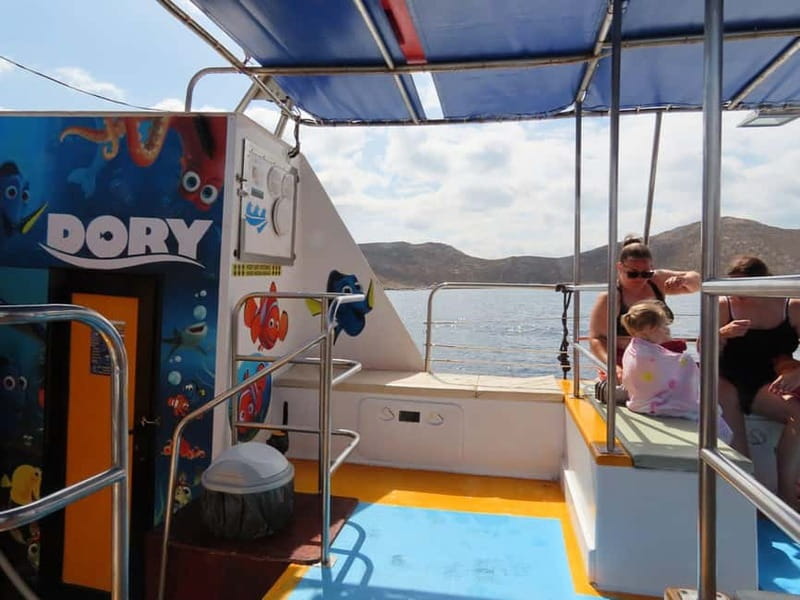 An Aegean Sea Adventure on Glass-Bottom Speedboat Dory! - Is $29 a fair price?