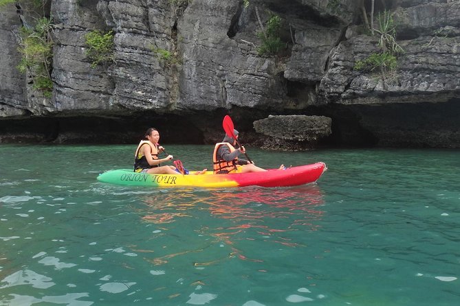 Angthong National Marine Park by Speed Boat from Koh Samui (Snorkeling&Kayaking) - Seeing Angthong from the boat