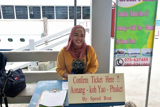 Ao Nang to Phuket by Green Planet Speed Boat via Koh Yao Islands - Pickup from Ao Nang, Railay, and nearby beaches