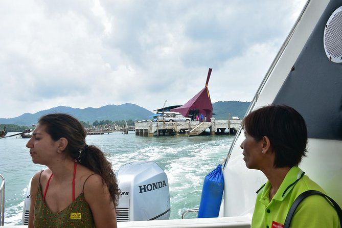 Ao Nang to Phuket by Green Planet Speed Boat via Koh Yao Islands - Arriving at Bang Rong Pier in northern Phuket