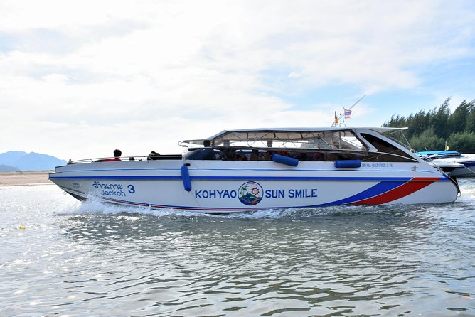 Ao Nang to Phuket by Koh Yao Sun Smile Speed Boat - Koh Yao Noi: the first short stop