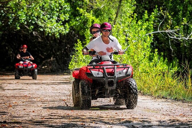 ATV with Speedboat, Waverunner, or Parasailing - Food, lockers, clothing, and practical details
