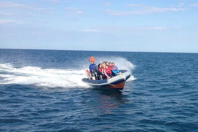 Barcelona Speedboat Coastline Tour - Leaving Marina Port Vell for the open water