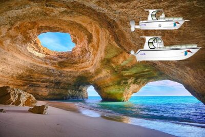 Benagil Cave Boat Tour – Catamarans or Rib – 2 H From Portimão