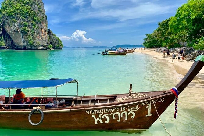 Best of Krabi 7 Islands Sunset Tour Speedboat/Long Tail Boat - Poda Island allows the longest beach break