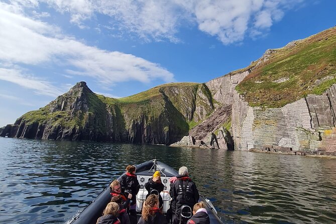 Blasket Island Sea Life Rib Tour, - The first part of the trip: Dingle Bay and open water