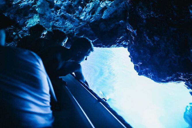 Blue Cave and Hvar 5 Islands full-day Speedboat Tour from Split - Stiniva Cove: beautiful, but not guaranteed as a beach stop