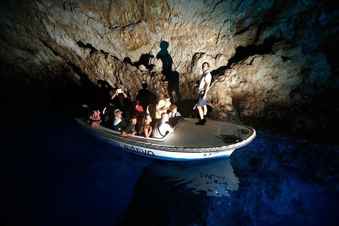 Blue Cave and Hvar 5 Islands full-day Speedboat Tour from Split - Budikovac gives you the best swim window