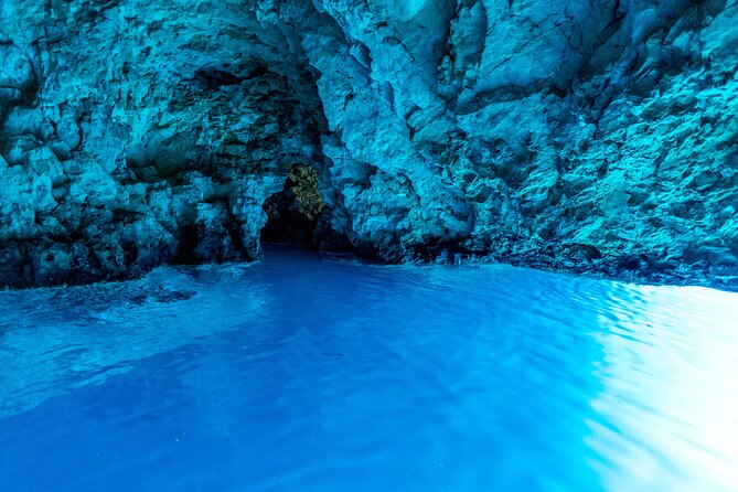 Blue Cave and Hvar 5 Islands speedboat tour | from Split&Trogir - Blue Cave on Bisevo: the headline sight
