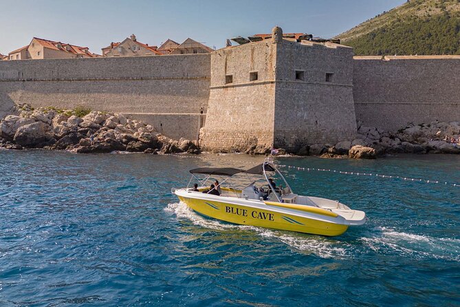 Blue Cave Dubrovnik Speedboat Tour & Lopud Island - Seeing Dubrovnik’s walls from the sea