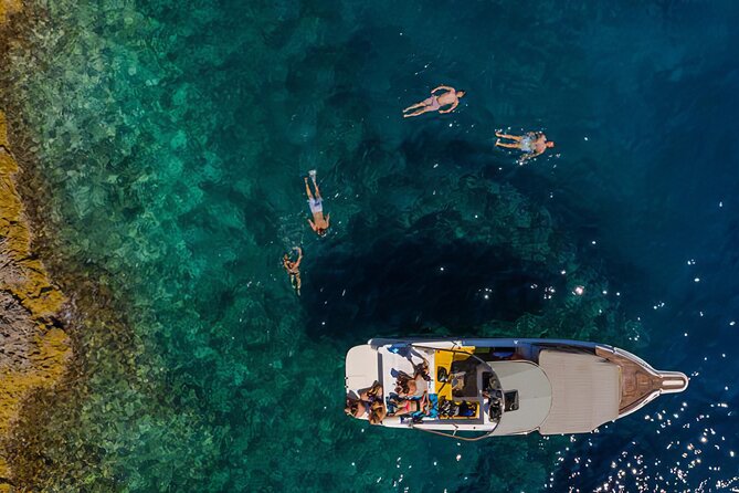 Blue Cave, Green Cave & Lopud Beach small group Speed boat Tour - Three green caves, a canyon and the pleasure of exploring
