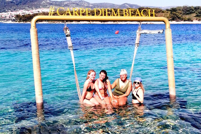 Blue Cave & Hvar, 5 Islands Speedboat with Luxury Seats in Shade - Pakleni Islands and the approach to Hvar