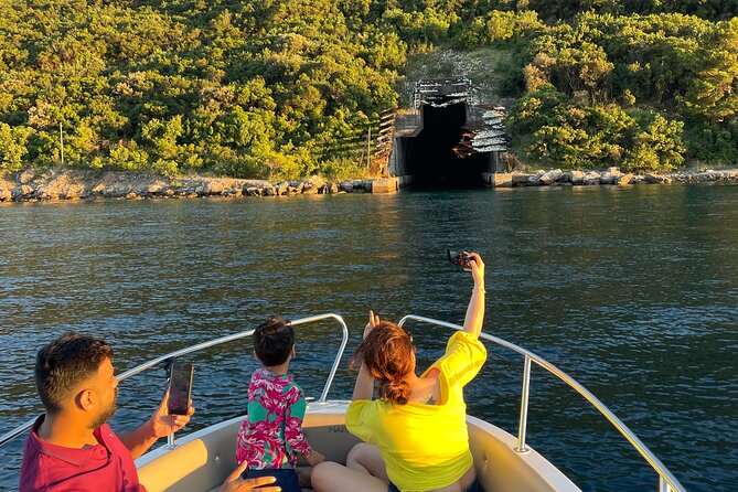 Blue Cave, Lady of the Rocks and Kotor Bay SpeedBoat Tour 3H - The former submarine tunnel, a surprising highlight