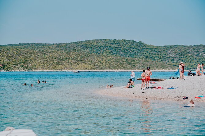 Blue cave, Mamma Mia and Hvar, 5 islands speedboat tour - Stiniva Cove and the practical side of swimming